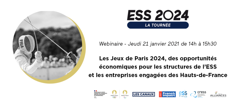 Visuel webinaire Tournée ESS 2024 - Hauts-de-France